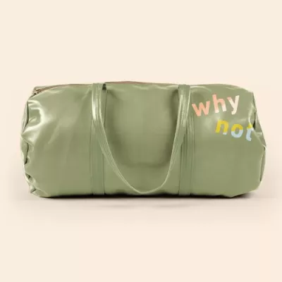 Darling Duffel Bag- Vegan Leather -Large