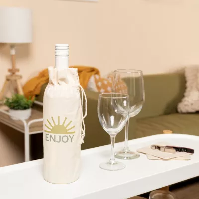 4.5 Oz. Muslin Wine Tote