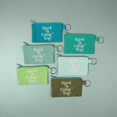 Penny Key Ring Pouch - Remnant Canvas