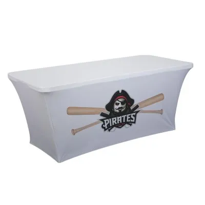 6ft UltraFit Table Cover Full Color Front Only Imprint