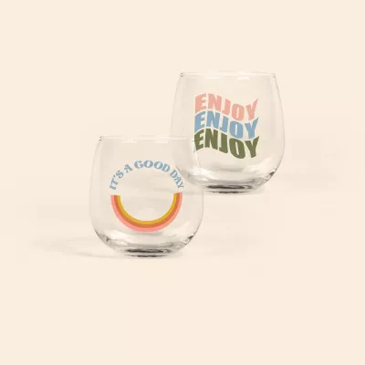 16.75 Oz. Stemless Wine Glass