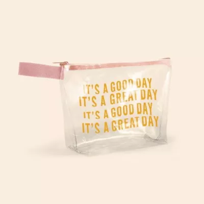 Clear Vinyl Bag w/Hand Strap