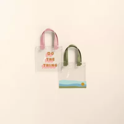 Itty Bitty Tote - Clear Vinyl