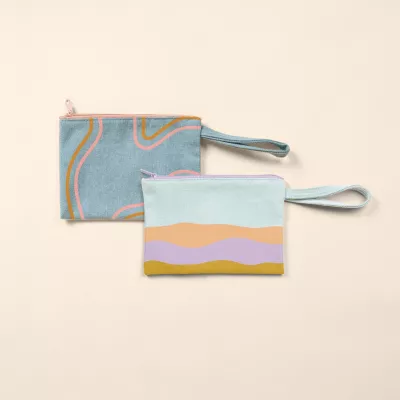 Denim Poptart To Go Pouch
