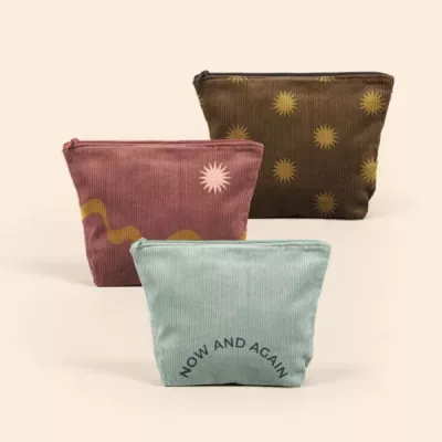 Corduroy Tweedle Dee Pouch