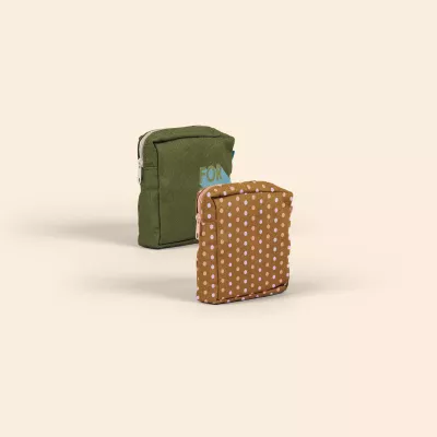 Mod Pouch - Small - Colored Canvas