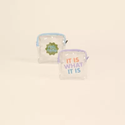 Mod Pouch - Small - Clear Vinyl