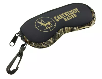 Eyeglass Case PKR Trademarked Camo Gusseted