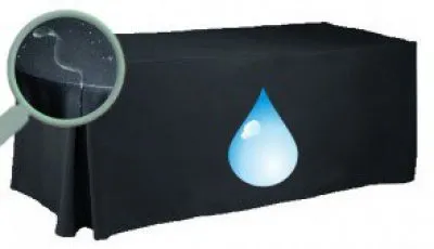 Digital Liquid Repellent 8' Fitted Table Cover