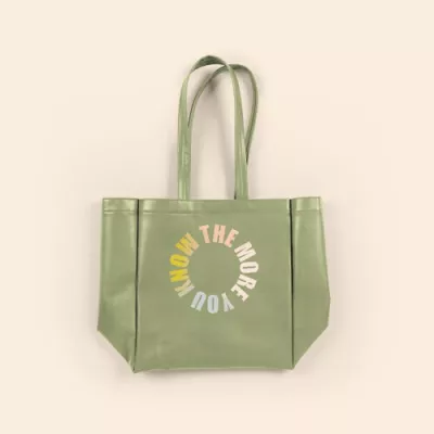 All That Grocery Tote - Vegan Leather