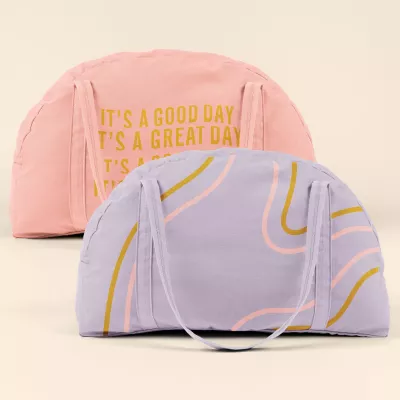Somewhere Tote - Colored Canvas