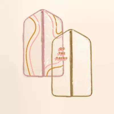 Sugar Britches Toddler Garment Bag - Clear Vinyl