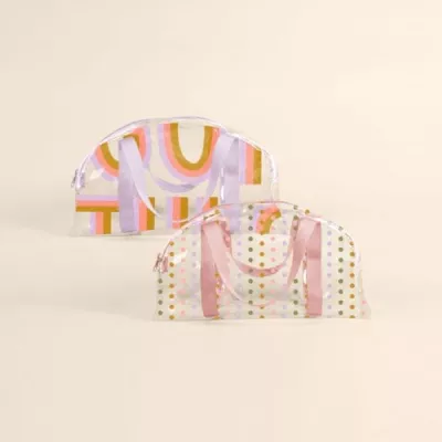 Mini Somewhere Tote - Clear Vinyl