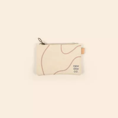Poptart Pouch - Heavyweight Canvas With Leather