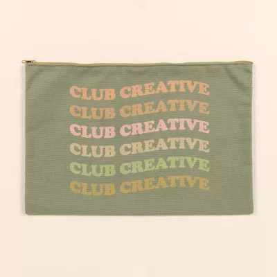 Dottie Pouch - 4CP Pigment Dyed Canvas