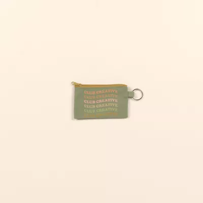 Penny Key Ring - 4CP Pigment Dyed Canvas