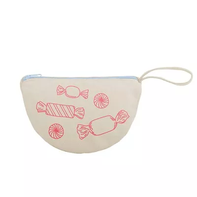 Continued Wedge To Go Pouch (Natural Canvas)
