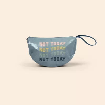 Wedge To Go Pouch - Laminated Non-Woven Rpet