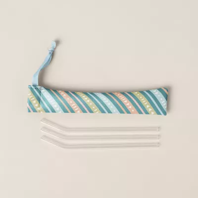 Vegan Leather Pouch For Reusable Straws