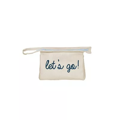 Continued Jetsetter Small Pouch (Natural Canvas)
