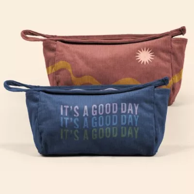 Corduroy Jetsetter Large Pouch