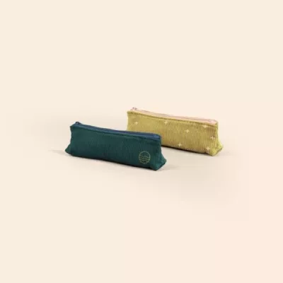 Corduroy Fiddlesticks Small Pouch
