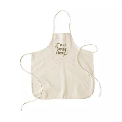 Continued Hot Mess Apron (Natural Canvas)
