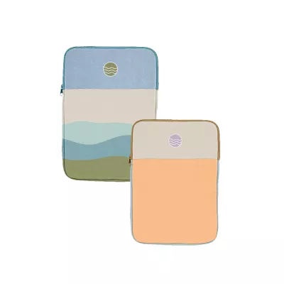 13" Portrait Laptop Sleeve (Colored Canvas)