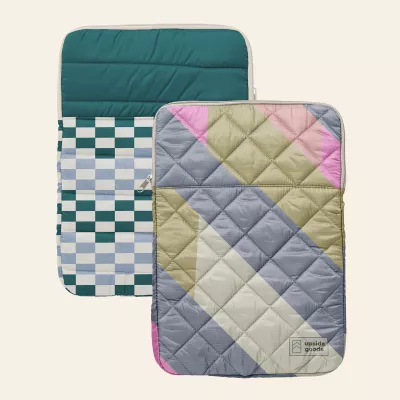 13" Portrait Laptop Sleeve (Puff Puff)