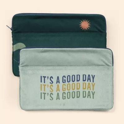 15" Portrait Laptop Sleeve (Corduroy)