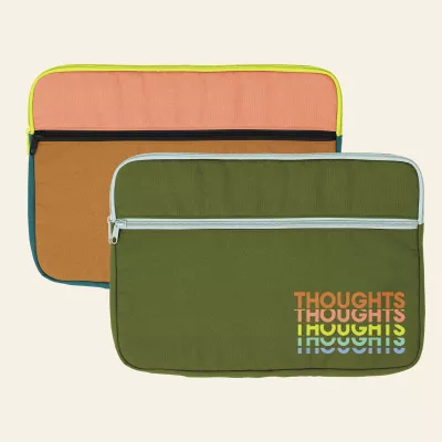 13" Zippered Pocket Laptop Sleeve (1000D RPET)- 4CP