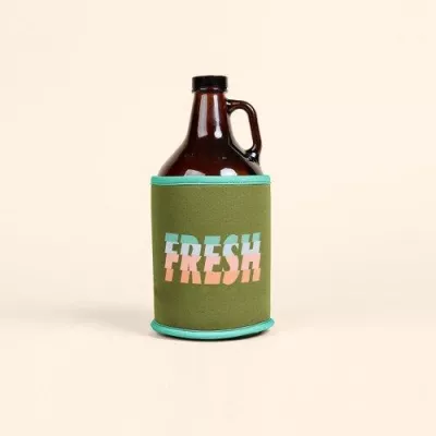 Neoprene Growler Cover Sleeve w/Bias Trim