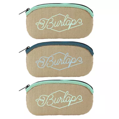 L.E.N.S. Large Eyewear Burlap Neoprene Storage
