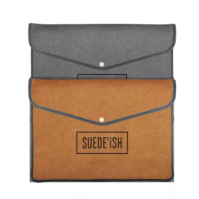 11" Macbook Air®/Macbook Pro® Suede-Ish Snapfolio