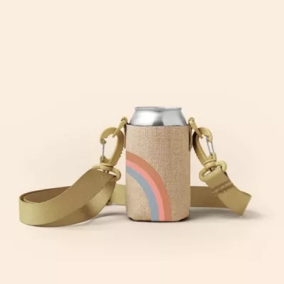 Hang Cool Burlap Can Holder