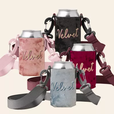 Hang Cool Velvet Can Holder