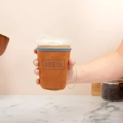 Medium Suede'ish Neoprene Coffee Sleeve