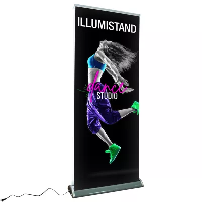 Illumistand Light Up Retractable Banner Stand