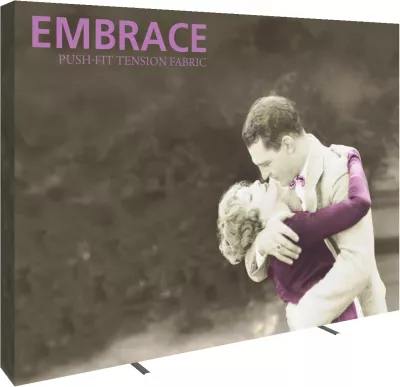 Embrace 10' Full Height Display With Full Fitted Graphic