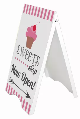 Apex Plastic A-Frame Display
