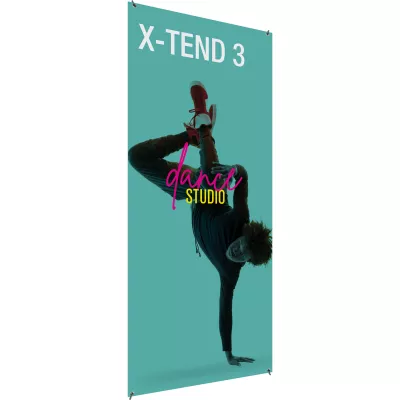 X-tend 3 Spring Back Banner Stand