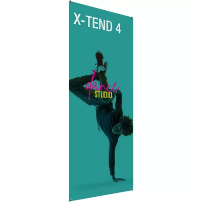 X-tend 4 Spring Back Banner Stand
