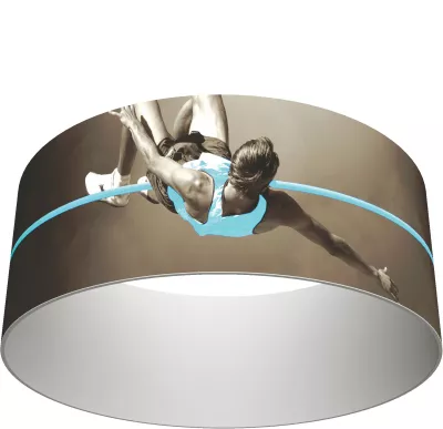 Ring 8' x 4' Hanging Structure & Single Sided Graphic