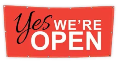 6.5 Oz. Single-Sided Outdoor Canvas Banner (4'x2')