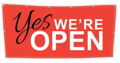 6.5 Oz. Single-Sided Outdoor Canvas Banner (6'x3')