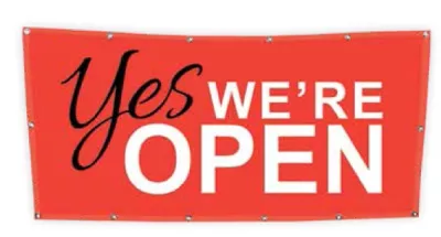 6.5 Oz. Single-Sided Outdoor Canvas Banner (8'x3')