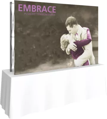Embrace 8' Tabletop W/Front Graphic