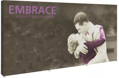 Embrace 15' Full Height Inline Display W/ Full Fitted Graphic