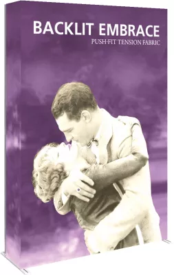Backlit Embrace 5' Display Single-Sided