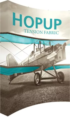 Hopup™ 8' Extra Tall Curved Display w/Endcaps